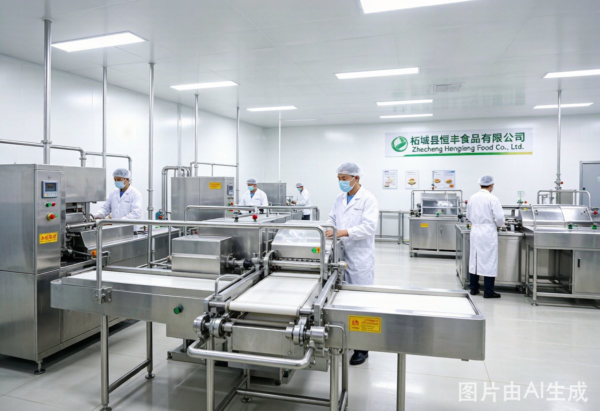 恒丰食品 - GMP标准现代化生产车间